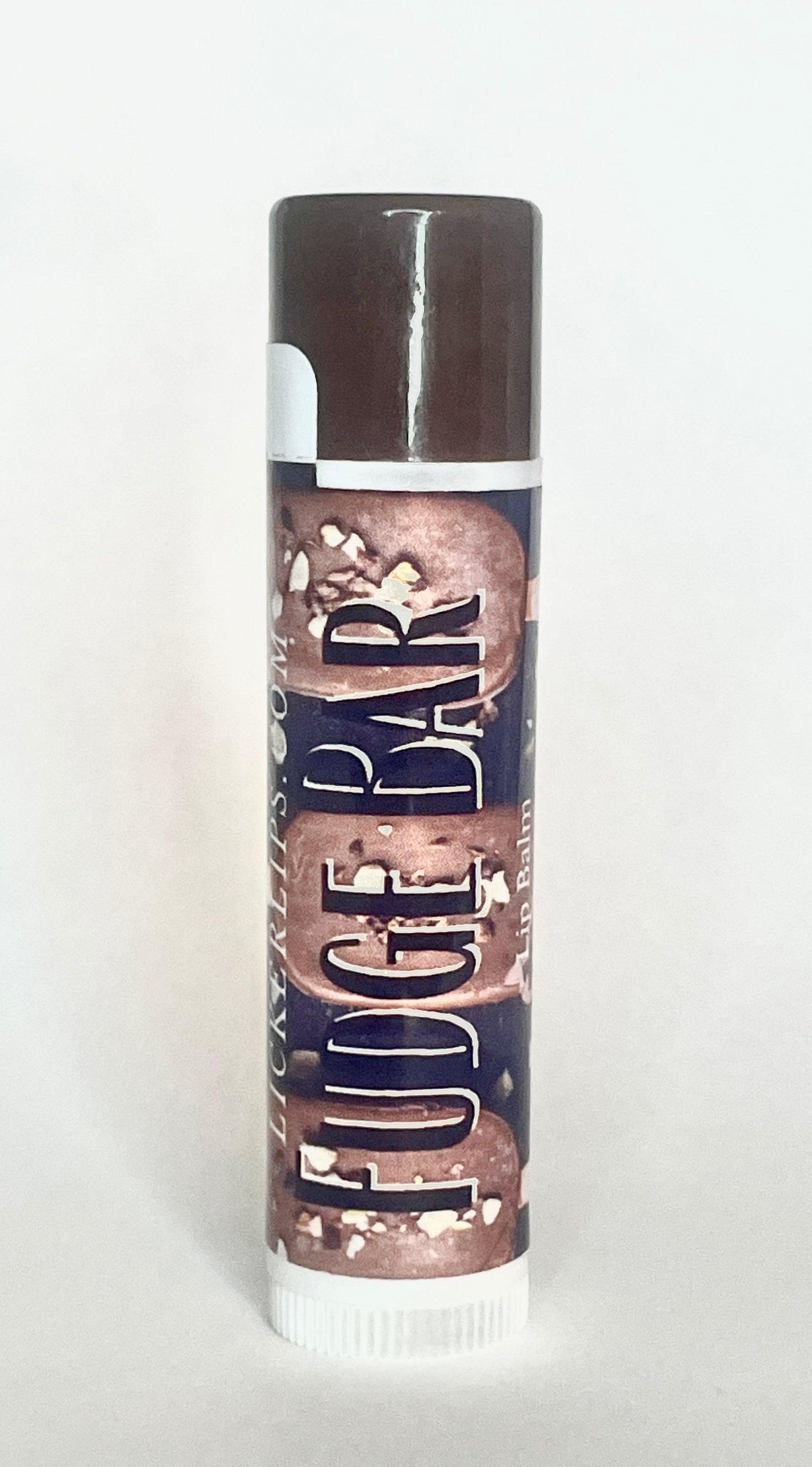 #Natural nut free lip balm# - #Lick 'er Lips Lip Balm#Fudge Bar Lip Balm