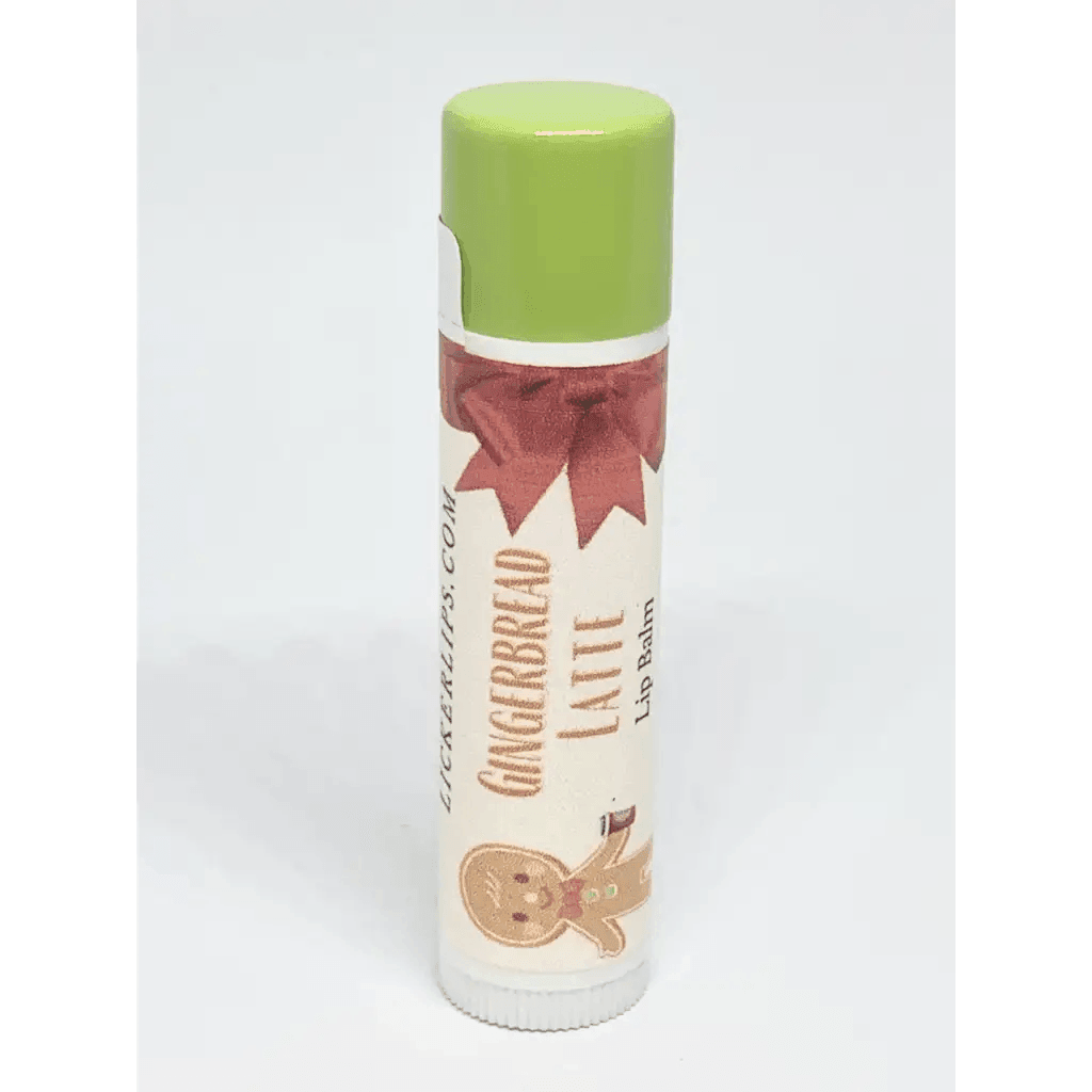 #Natural nut free lip balm# - #Lick 'er Lips Lip Balm#Gingerbread Latte Lip Balm