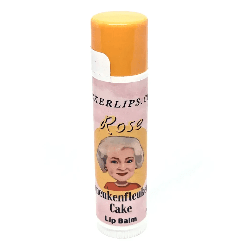 #Natural nut free lip balm# - #Lick 'er Lips Lip Balm#Golden Girls Lip Balm Six Pack - Cheesecake Flavors - 6 tubes