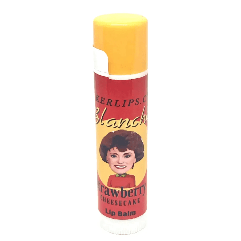 #Natural nut free lip balm# - #Lick 'er Lips Lip Balm#Golden Girls Lip Balm Six Pack - Cheesecake Flavors - 6 tubes