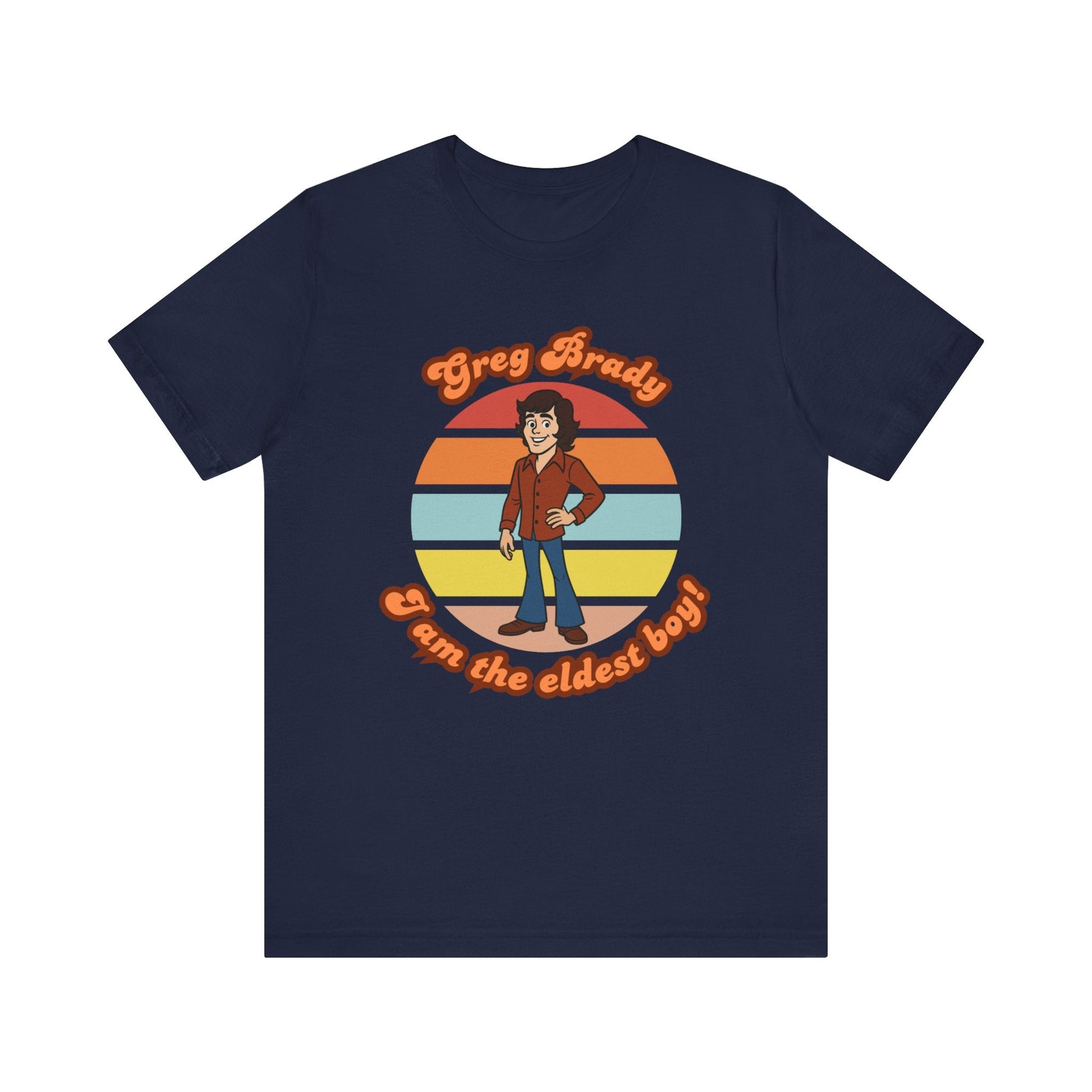 Greg Brady T-Shirt – “I Am the Eldest Boy” Retro Mashup Tee