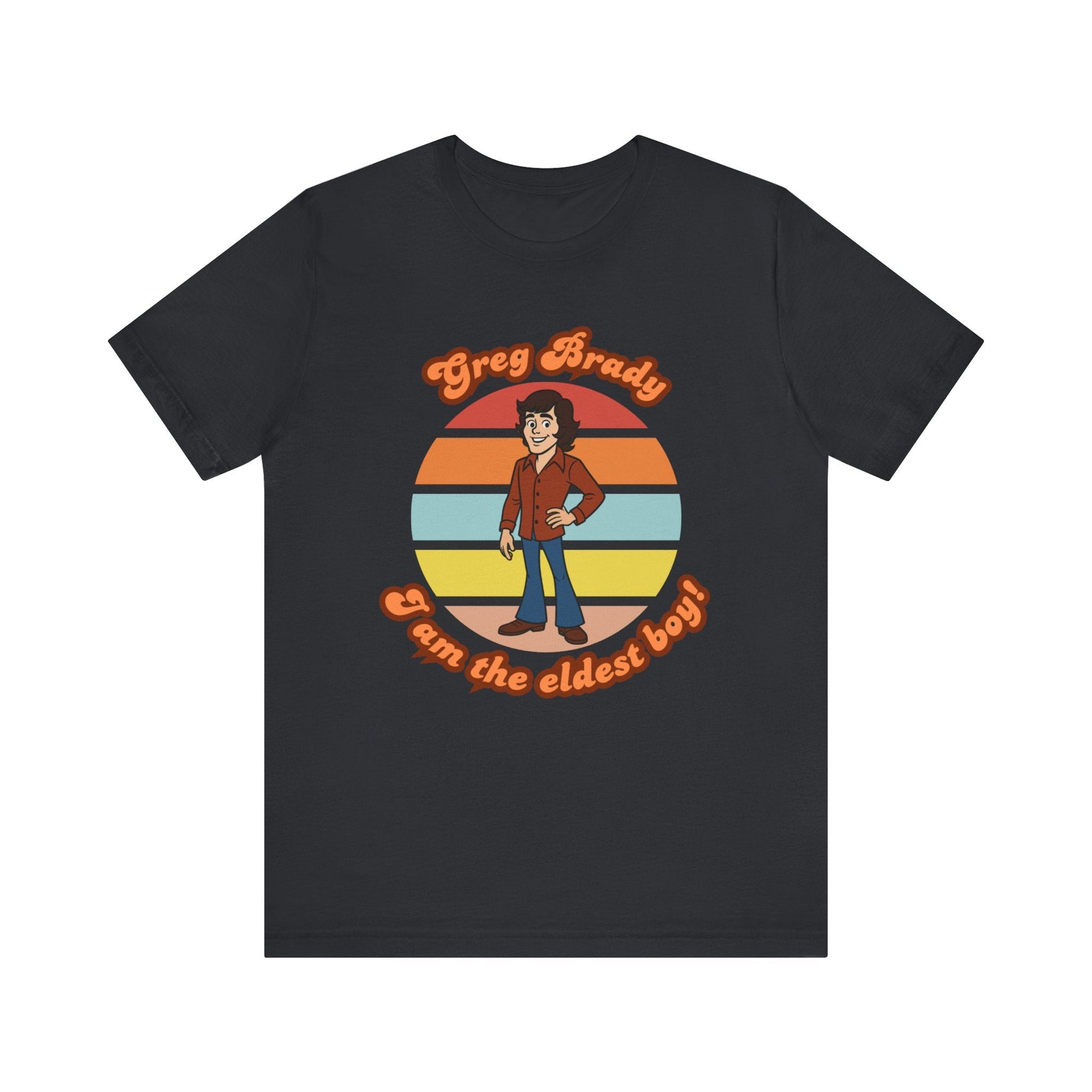 Greg Brady T-Shirt – “I Am the Eldest Boy” Retro Mashup Tee