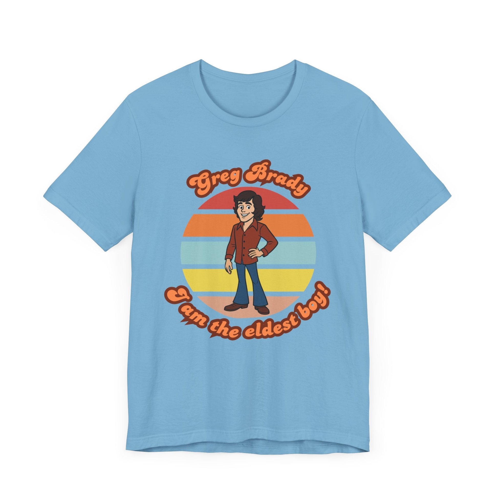 Greg Brady T-Shirt – “I Am the Eldest Boy” Retro Mashup Tee