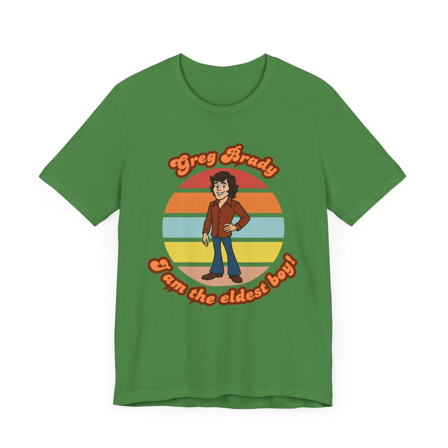 Greg Brady T-Shirt – “I Am the Eldest Boy” Retro Mashup Tee