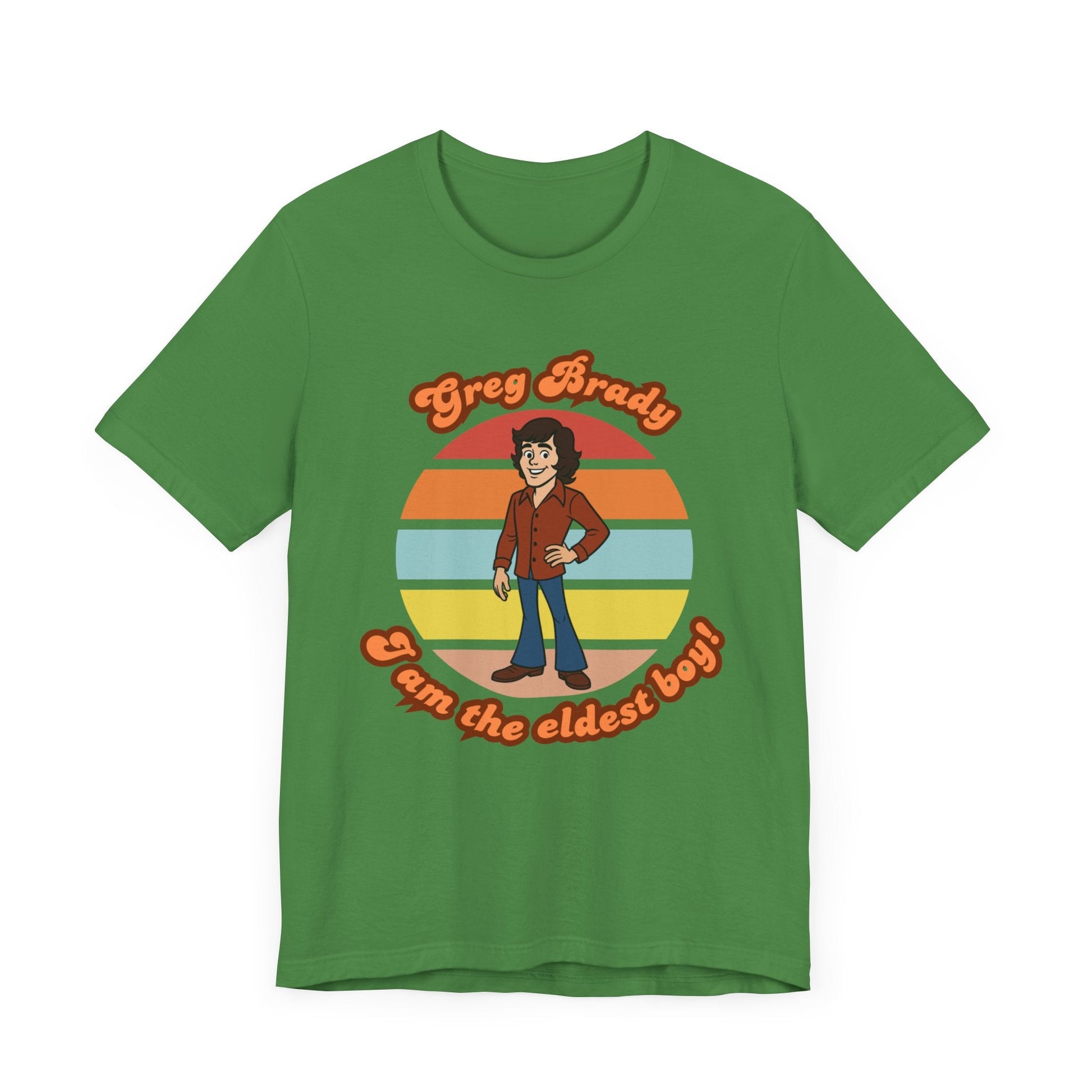 Greg Brady T-Shirt – “I Am the Eldest Boy” Retro Mashup Tee