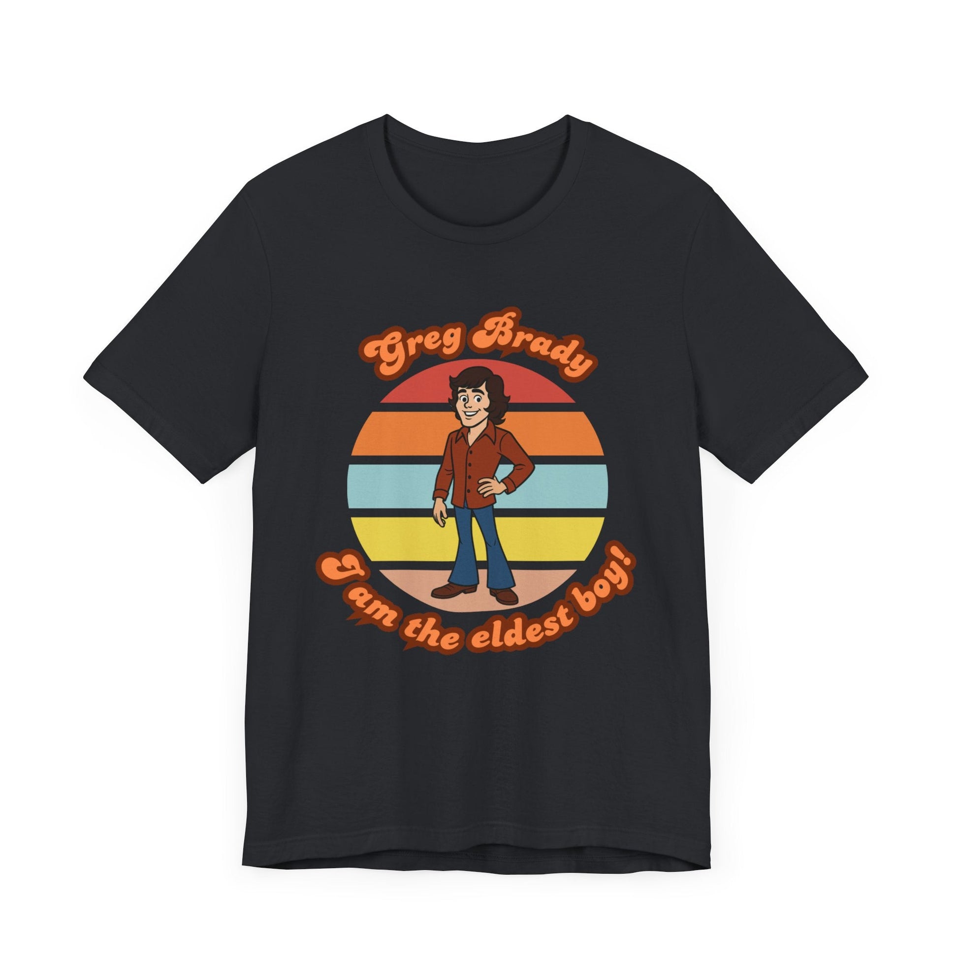 Greg Brady T-Shirt – “I Am the Eldest Boy” Retro Mashup Tee