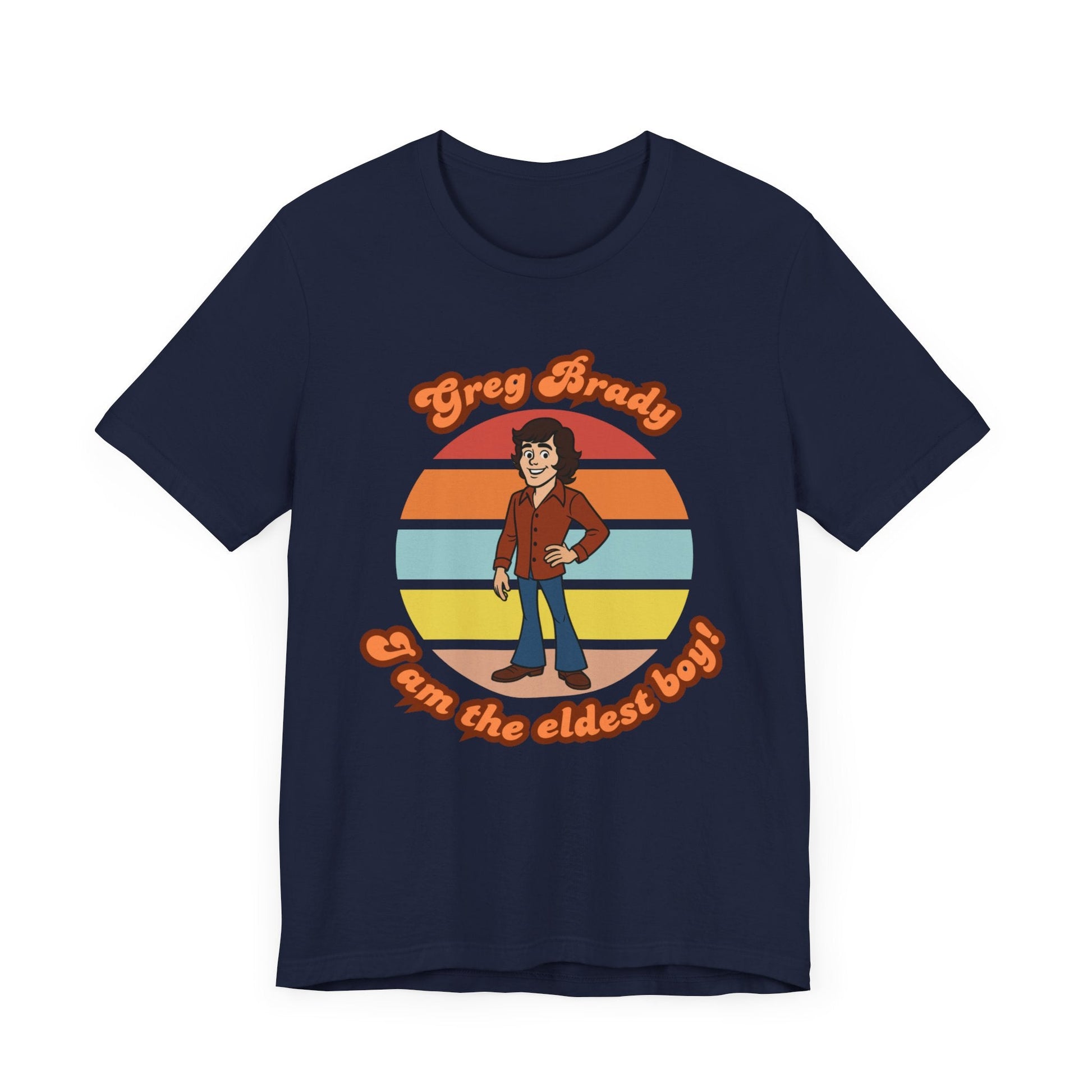 Greg Brady T-Shirt – “I Am the Eldest Boy” Retro Mashup Tee