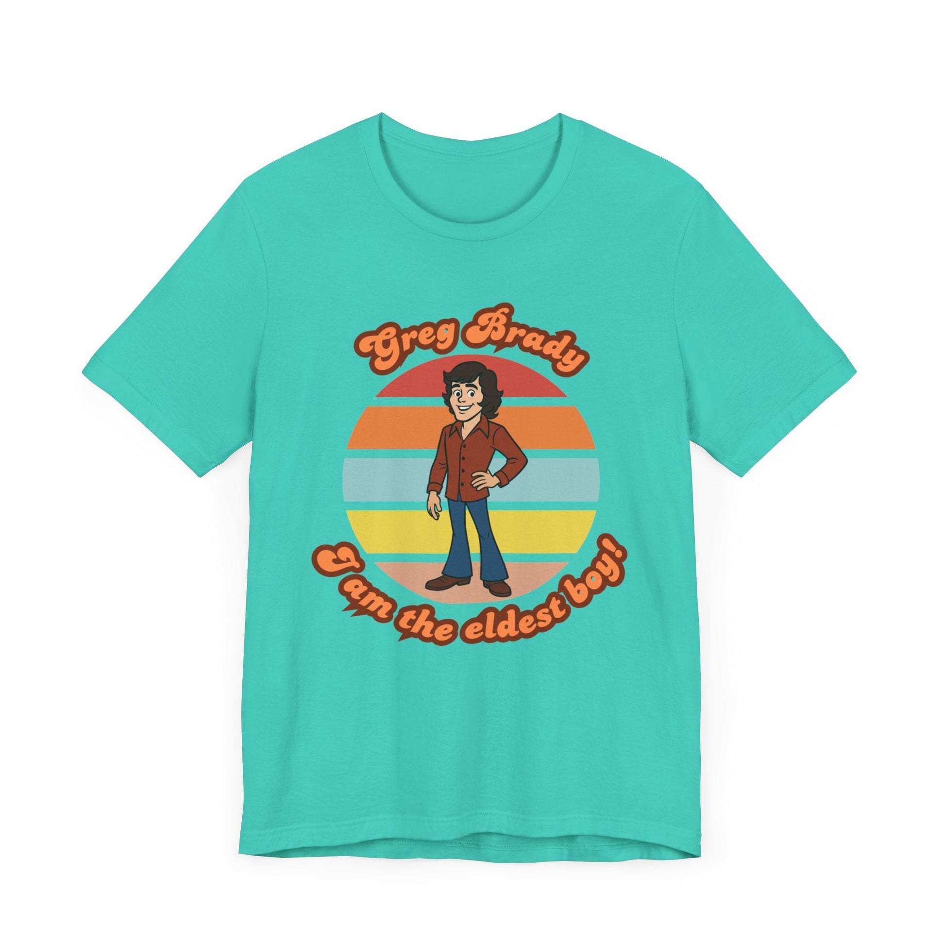 Greg Brady T-Shirt – “I Am the Eldest Boy” Retro Mashup Tee