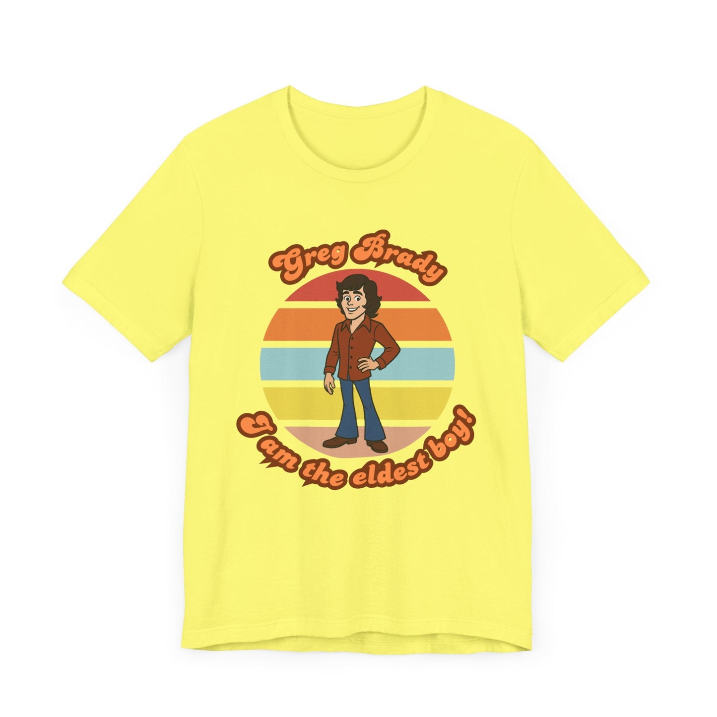 Greg Brady T-Shirt – “I Am the Eldest Boy” Retro Mashup Tee