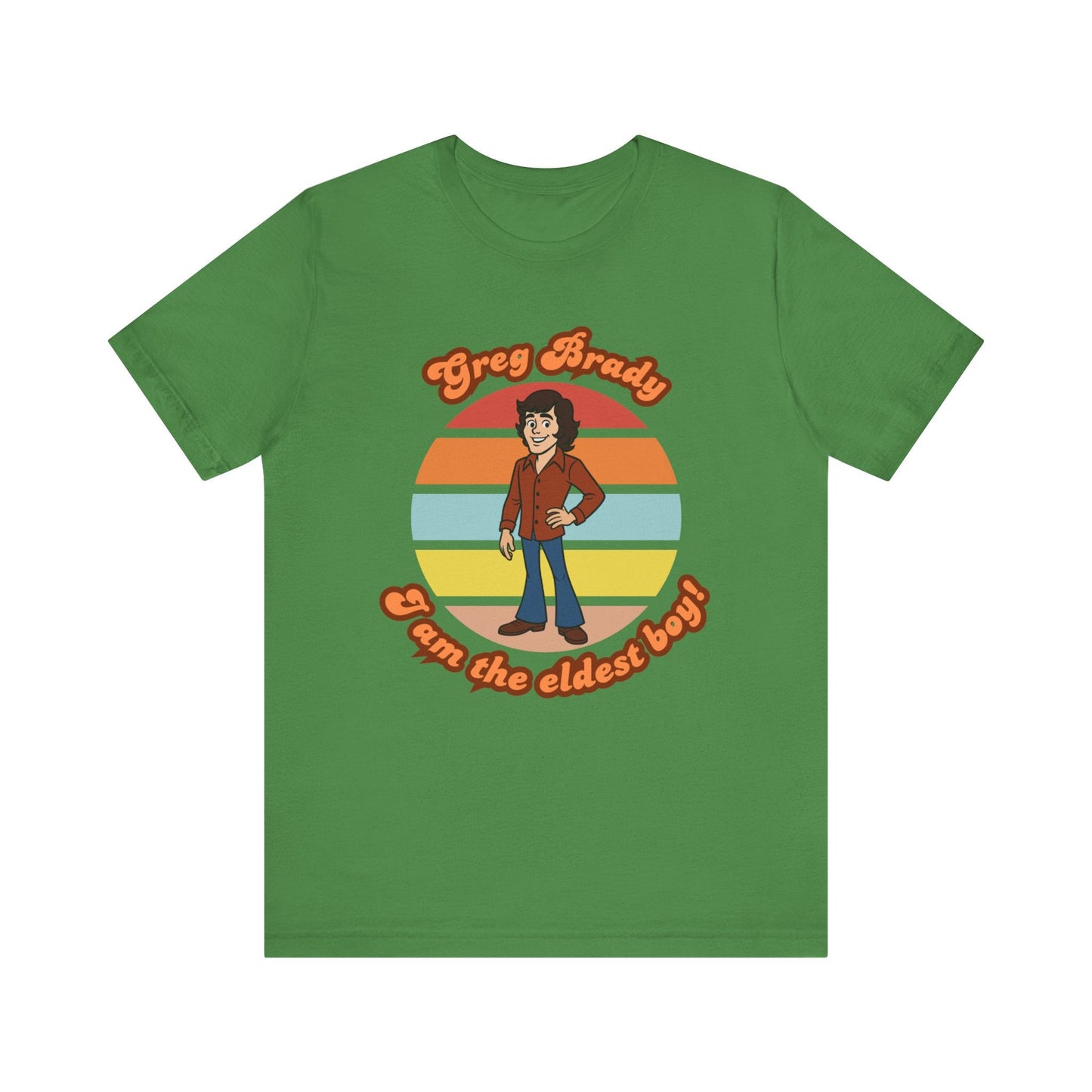 Greg Brady T-Shirt – “I Am the Eldest Boy” Retro Mashup Tee