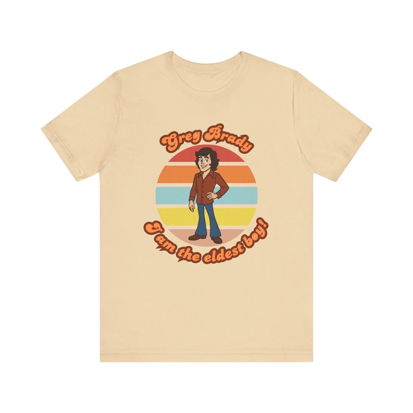 Greg Brady T-Shirt – “I Am the Eldest Boy” Retro Mashup Tee