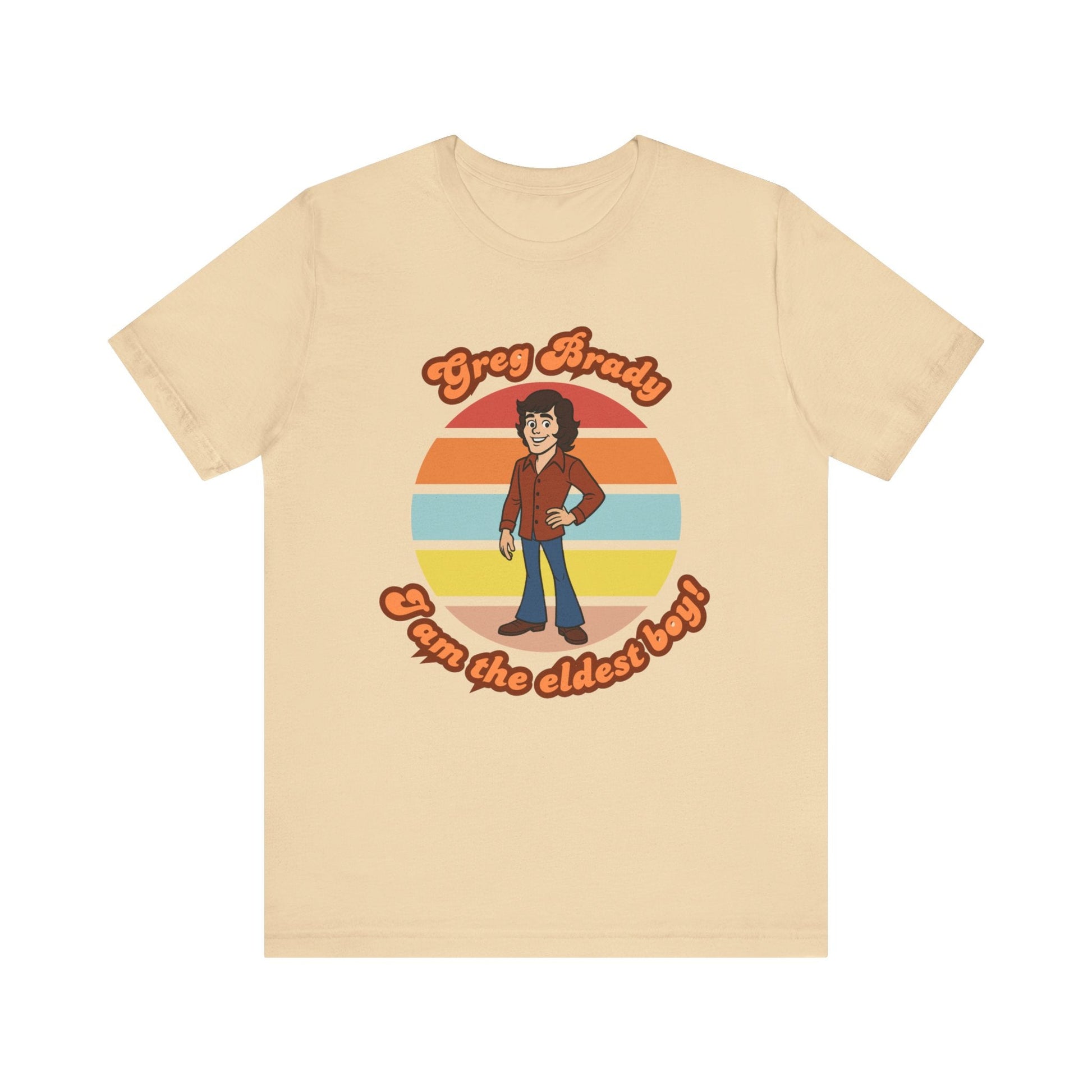 Greg Brady T-Shirt – “I Am the Eldest Boy” Retro Mashup Tee