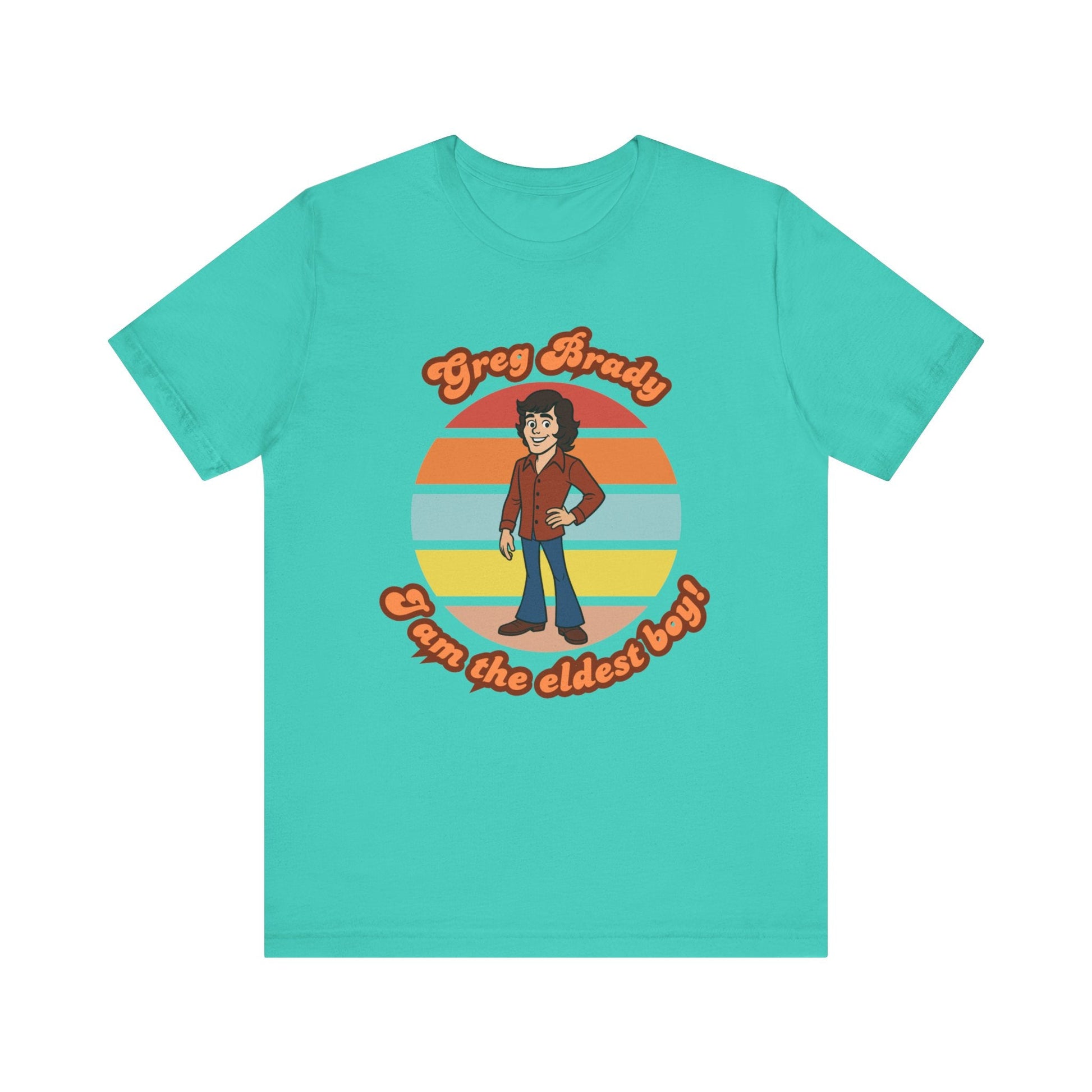 Greg Brady T-Shirt – “I Am the Eldest Boy” Retro Mashup Tee