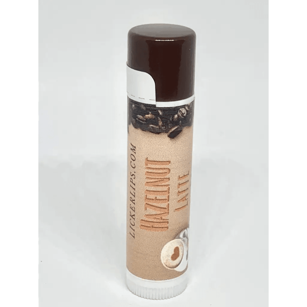 #Natural nut free lip balm# - #Lick 'er Lips Lip Balm#Hazelnut Latte Lip Balm