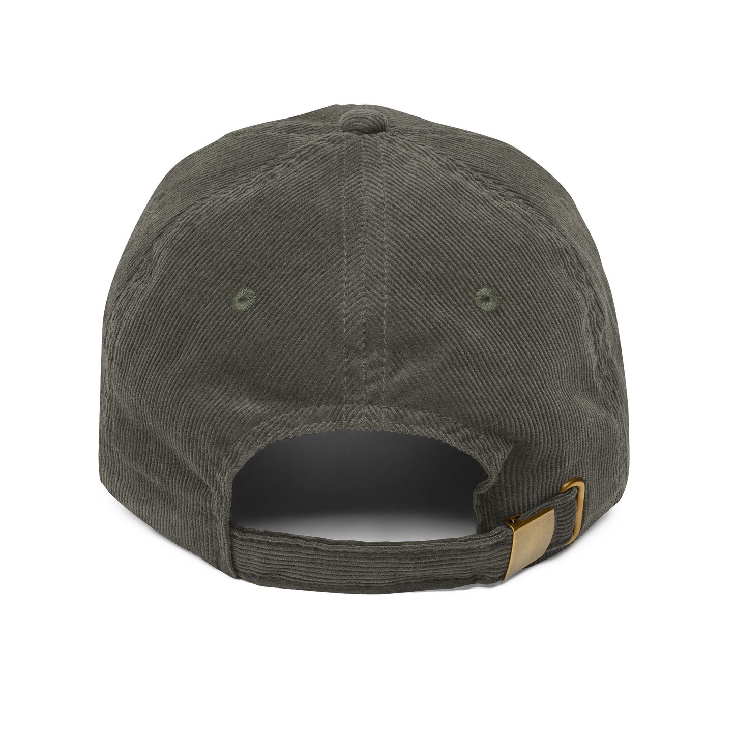 Heartbreak Kintsugi Corduroy Cap, Vintage Fall Fashion, Unique Embroidery Hat