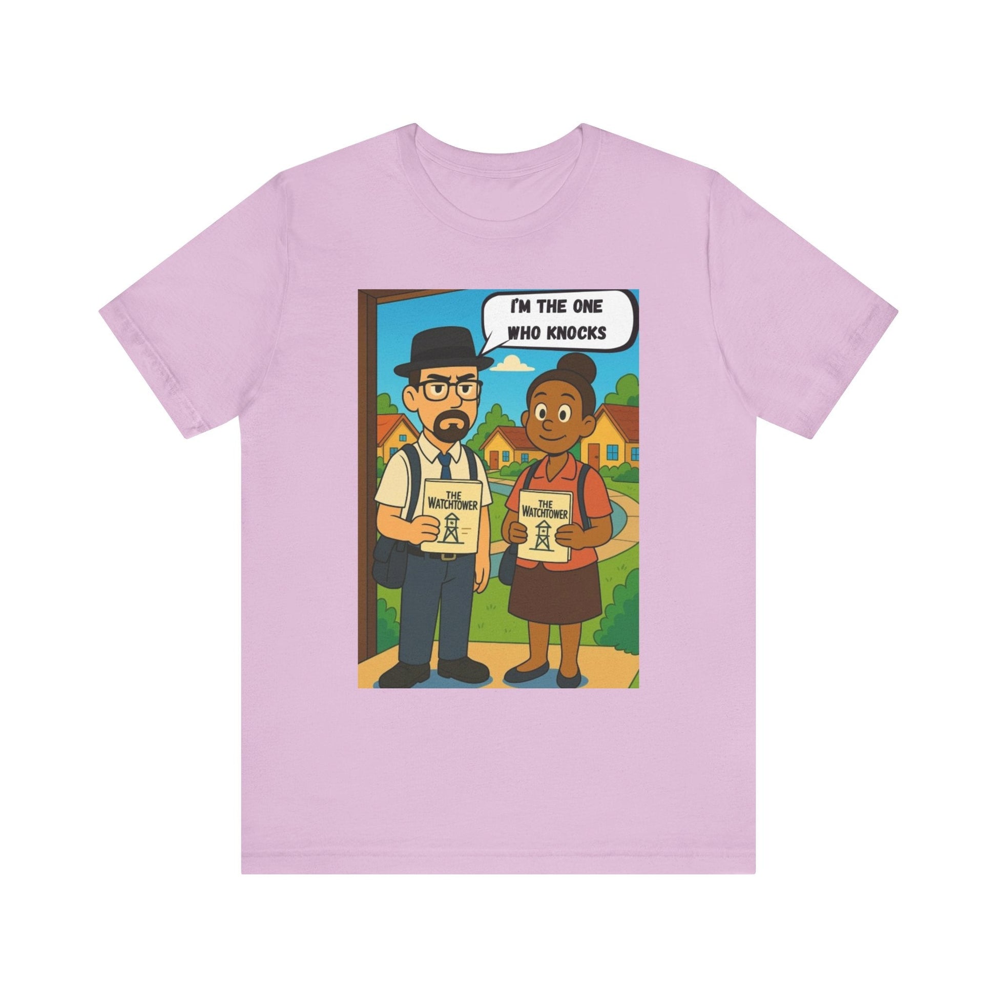 Breaking Bad Parody Tee | Satirical Jehovah’s Witness Mashup Shirt | Unisex Dark Humor Shirt