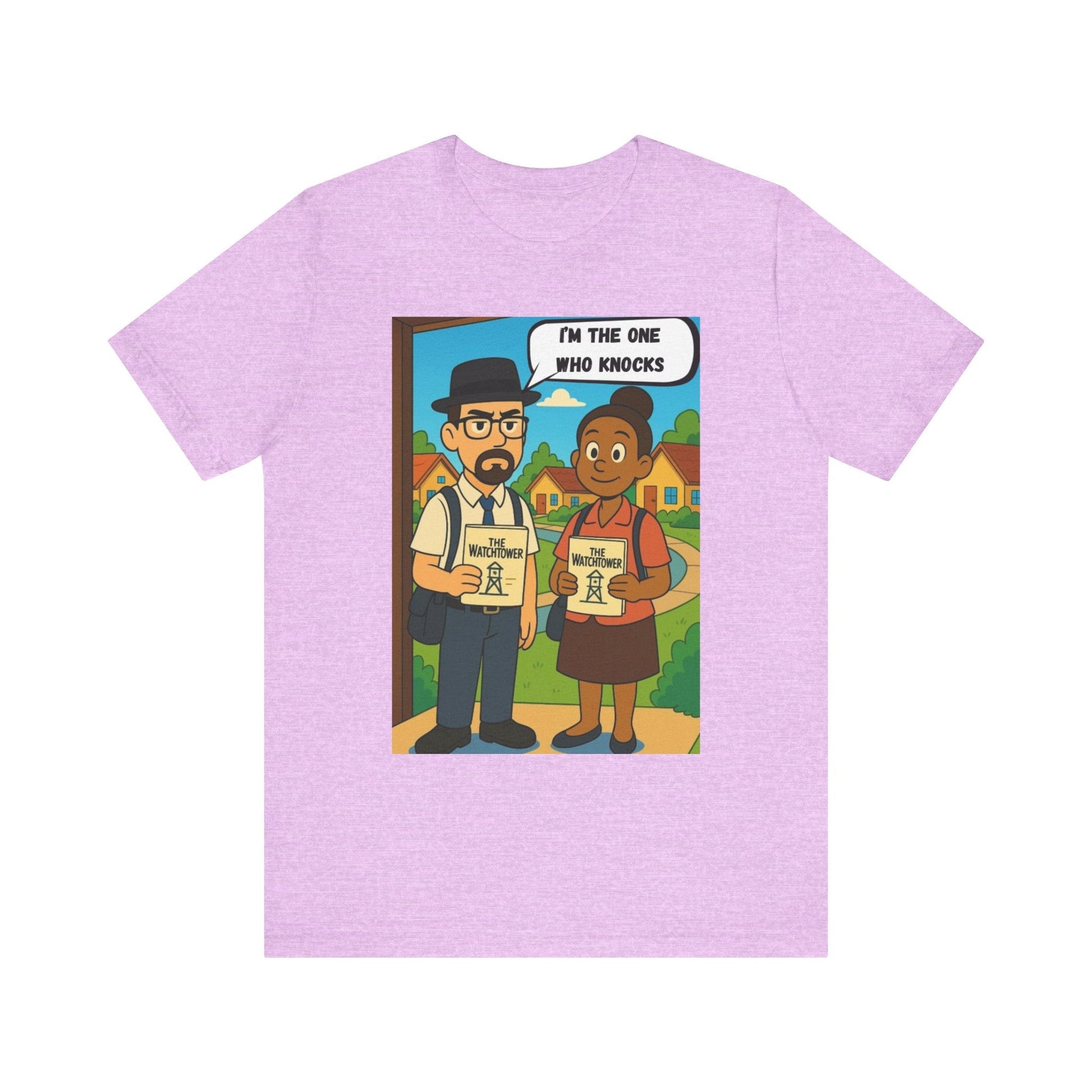 Breaking Bad Parody Tee | Satirical Jehovah’s Witness Mashup Shirt | Unisex Dark Humor Shirt