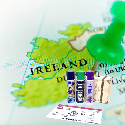 Lickerlips Lip Balm Passports | Country Flavor Themes - Naturally Sweetned