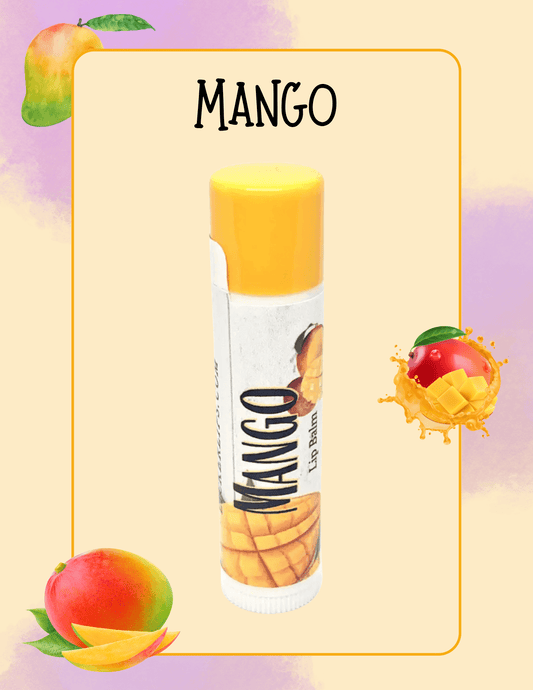 Natural nut free lip balm - Lick 'er Lips Lip BalmMango Lip Balm – Deep Hydration with a Tropical Twist