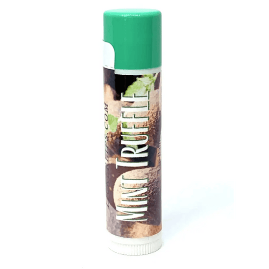 #Natural nut free lip balm# - #Lick 'er Lips Lip Balm#Mint Truffle Lip Balm