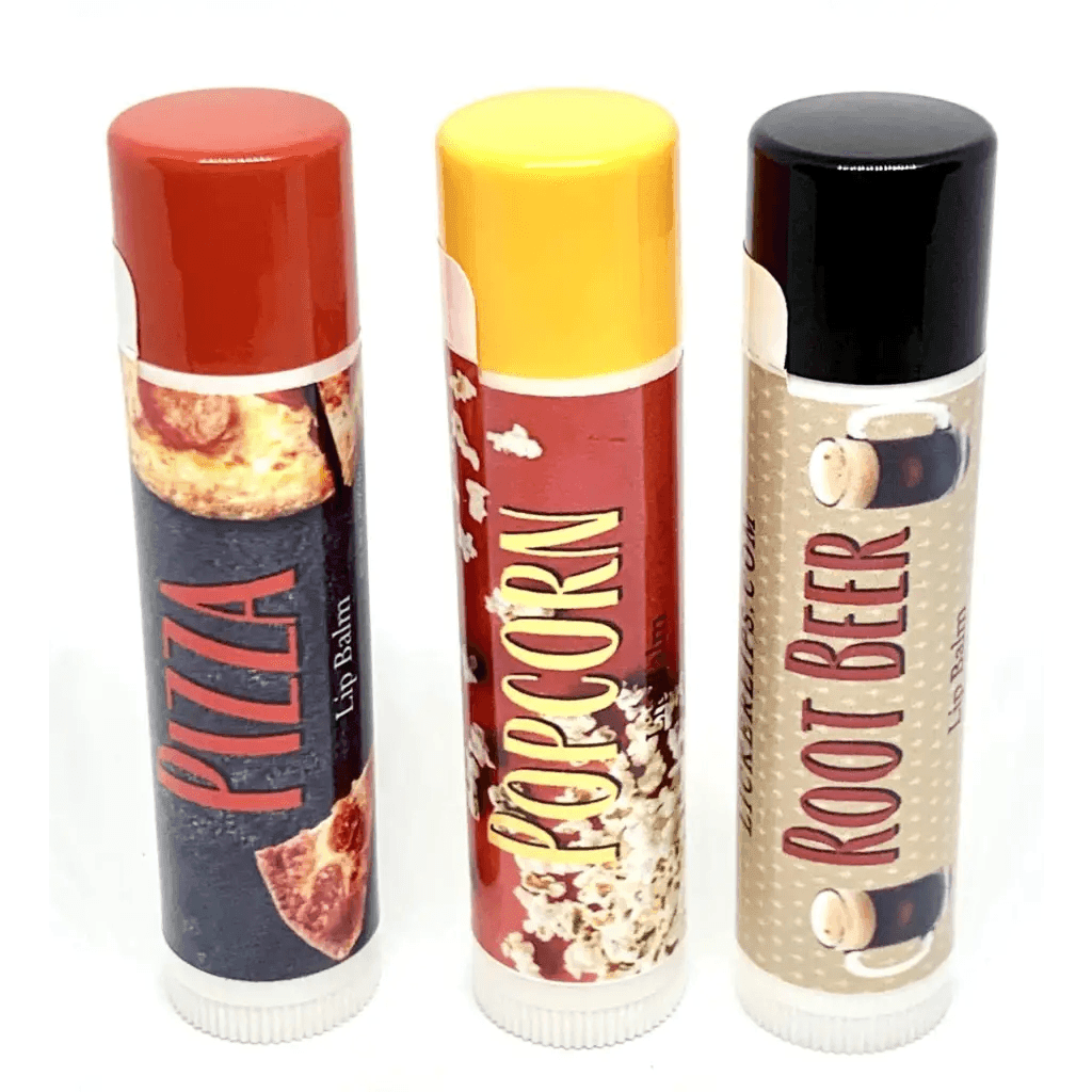 #Natural nut free lip balm# - #Lick 'er Lips Lip Balm#Movie Night Lip Balm Pack