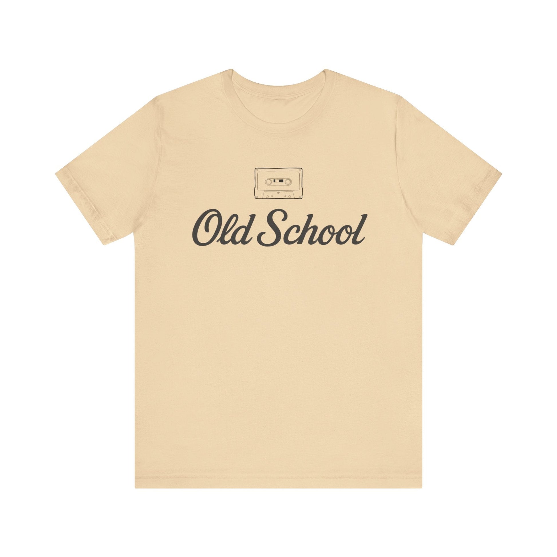 Old School Tee for Nostalgic Vibes, Vintage Graphic Shirt, Hipster Apparel, Casualwear