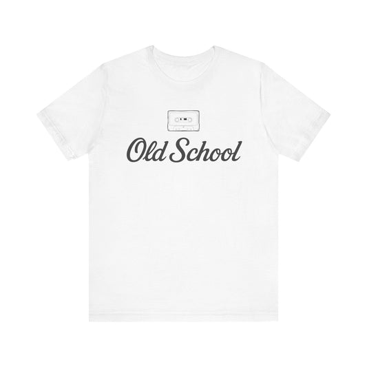 Old School Tee for Nostalgic Vibes, Vintage Graphic Shirt, Hipster Apparel, Casualwear