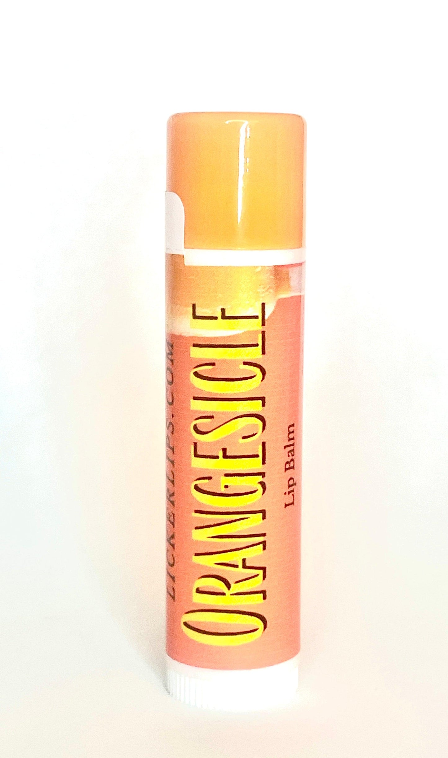 #Natural nut free lip balm# - #Lick 'er Lips Lip Balm#Orangesicle Lip Balm