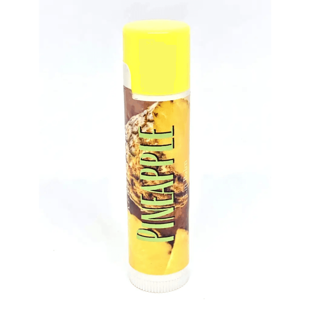 #Natural nut free lip balm# - #Lick 'er Lips Lip Balm#Pineapple Lip Balm