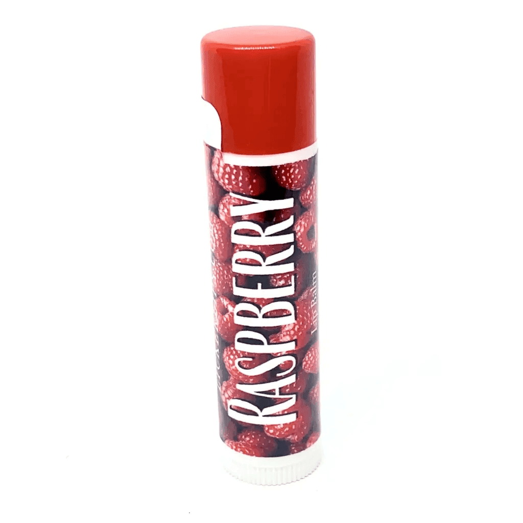 #Natural nut free lip balm# - #Lick 'er Lips Lip Balm#Raspberry Lip Balm