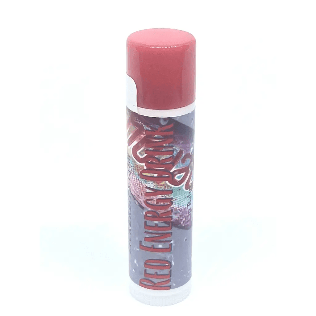 #Natural nut free lip balm# - #Lick 'er Lips Lip Balm#Red Energy Drink Lip Balm