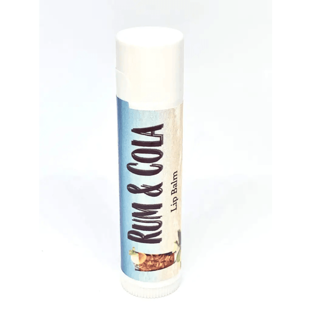 #Natural nut free lip balm# - #Lick 'er Lips Lip Balm#Rum and Cola Lip Balm