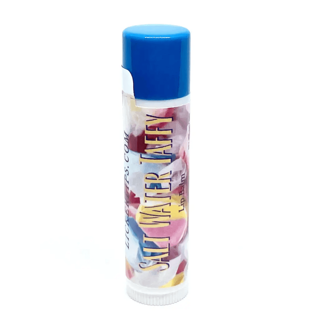 Natural nut free lip balm - Lick 'er Lips Lip BalmSalt Water Taffy Lip Balm