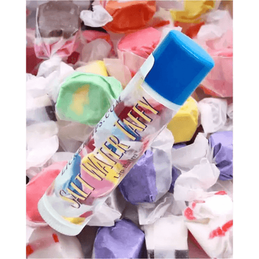 Natural nut free lip balm - Lick 'er Lips Lip BalmSalt Water Taffy Lip Balm