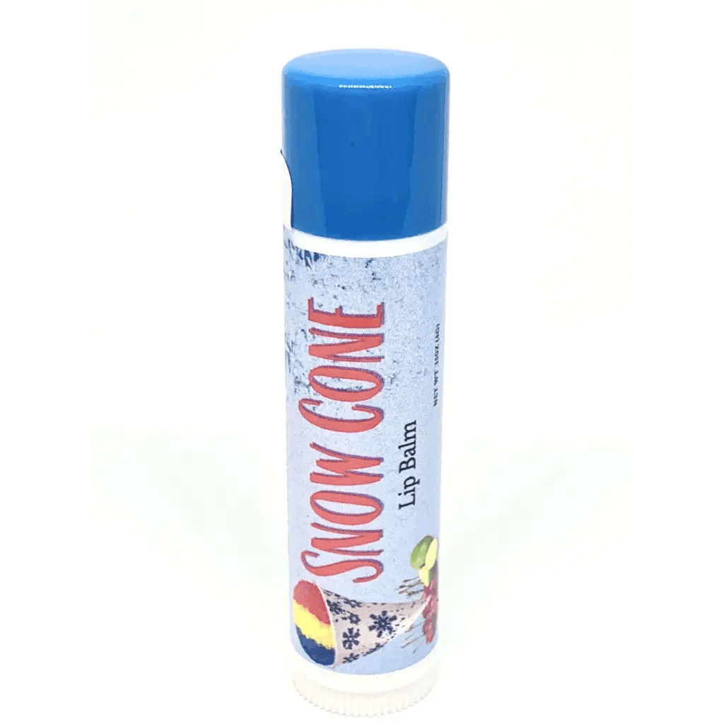 #Natural nut free lip balm# - #Lick 'er Lips Lip Balm#Snow Cone Lip Balm