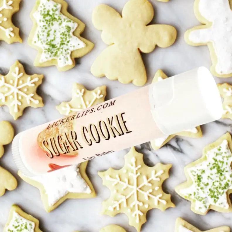 Natural nut free lip balm - Lick 'er Lips Lip BalmSugar Cookies Lip Balm