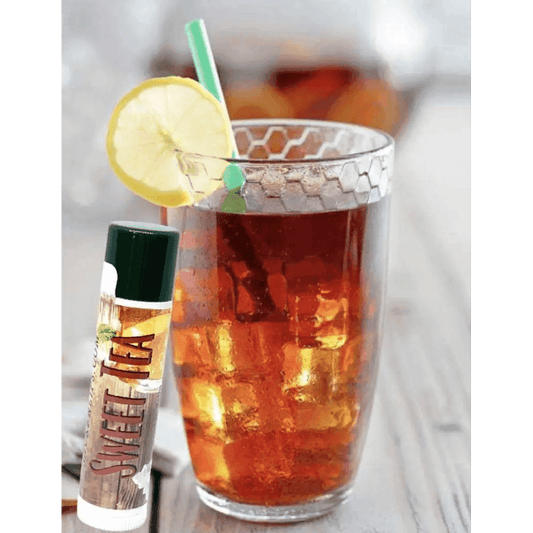 Natural nut free lip balm - Lick 'er Lips Lip BalmSweet Tea Lip Balm - Handmade and Naturally Sweetened