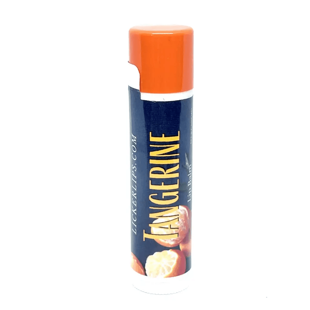 #Natural nut free lip balm# - #Lick 'er Lips Lip Balm#Tangerine Lip Balm