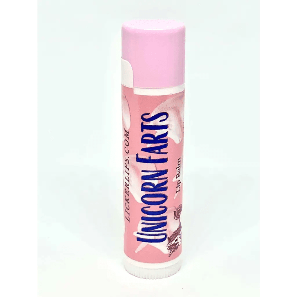 Natural nut free lip balm - Lick 'er Lips Lip BalmUnicorn Farts Lip Balm