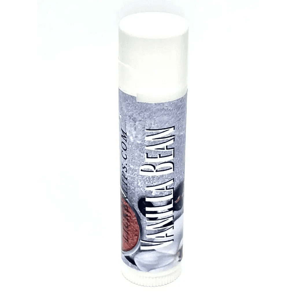 Natural nut free lip balm - Lick 'er Lips Lip BalmVanilla Bean Lip Balm - Natural & Moisturizing Lip Care