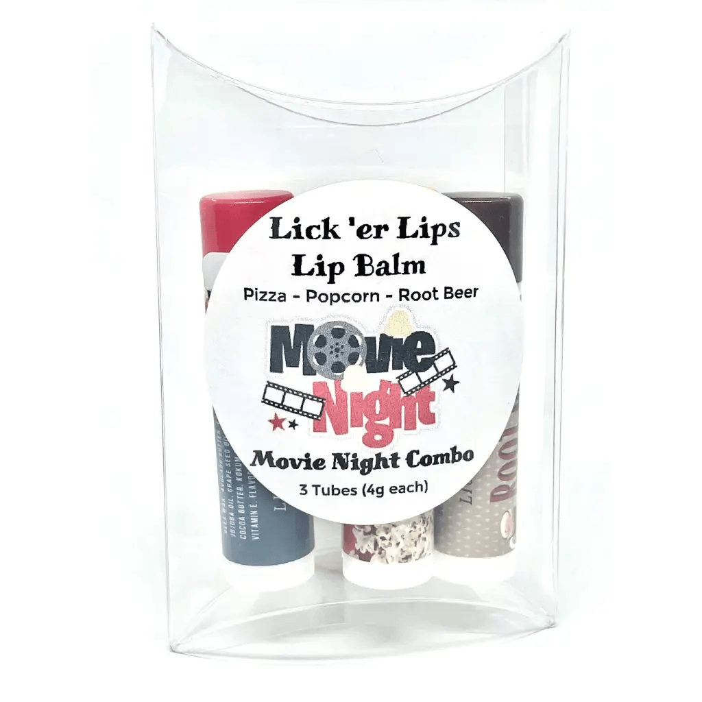 Movie Night Lip Balm Pack - Lickerlips Lip Balms