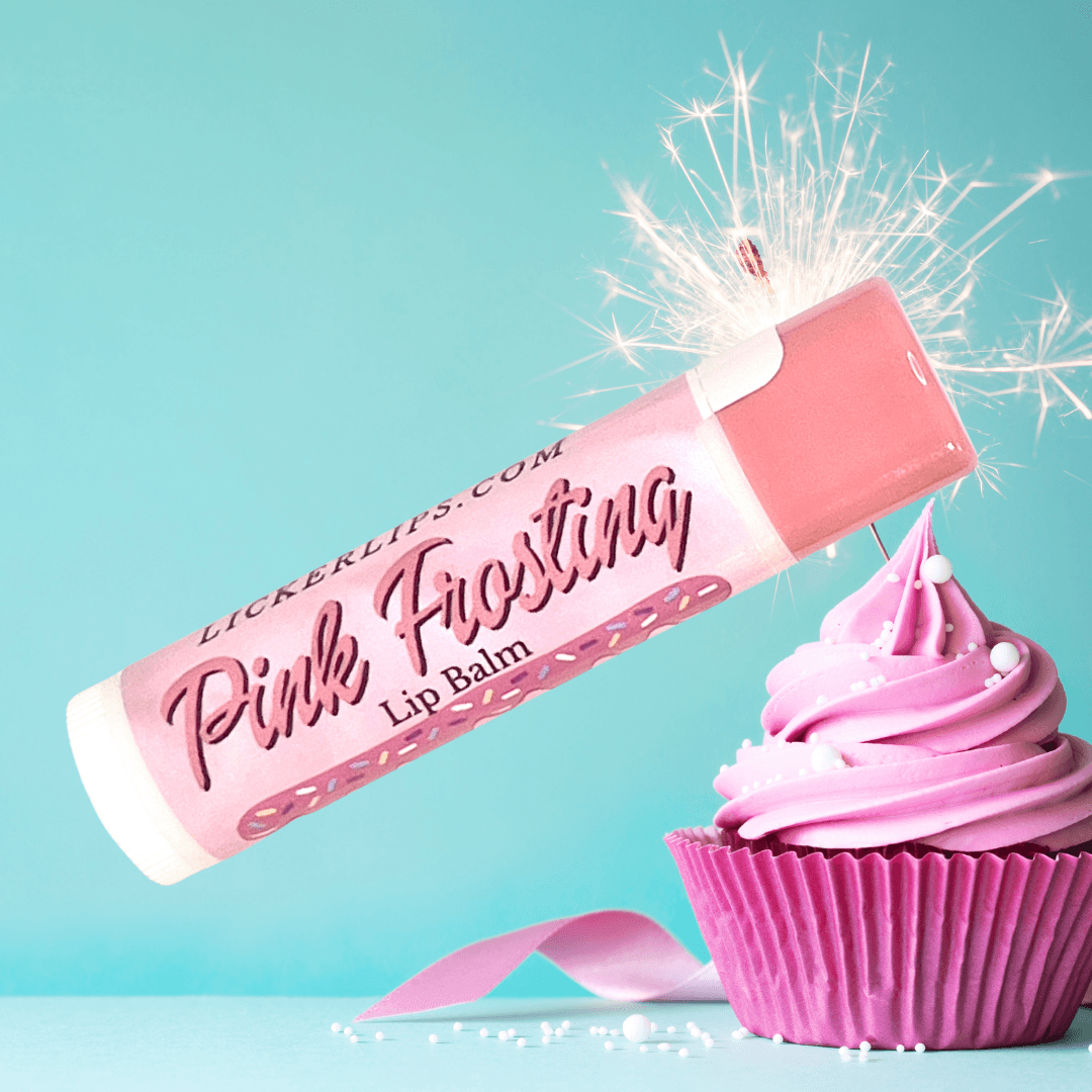 Pink Barbie Theme Lip Balm Pack - 6 Tubes - Lickerlips Lip Balms